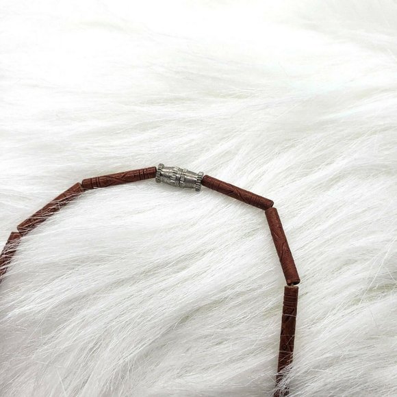 Tribal African Safari Zebra Pendant Necklace 19" - Picture 8 of 11